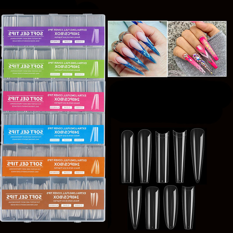 Nail Art Xxl - 240 шт., XX л, накладные ногти,