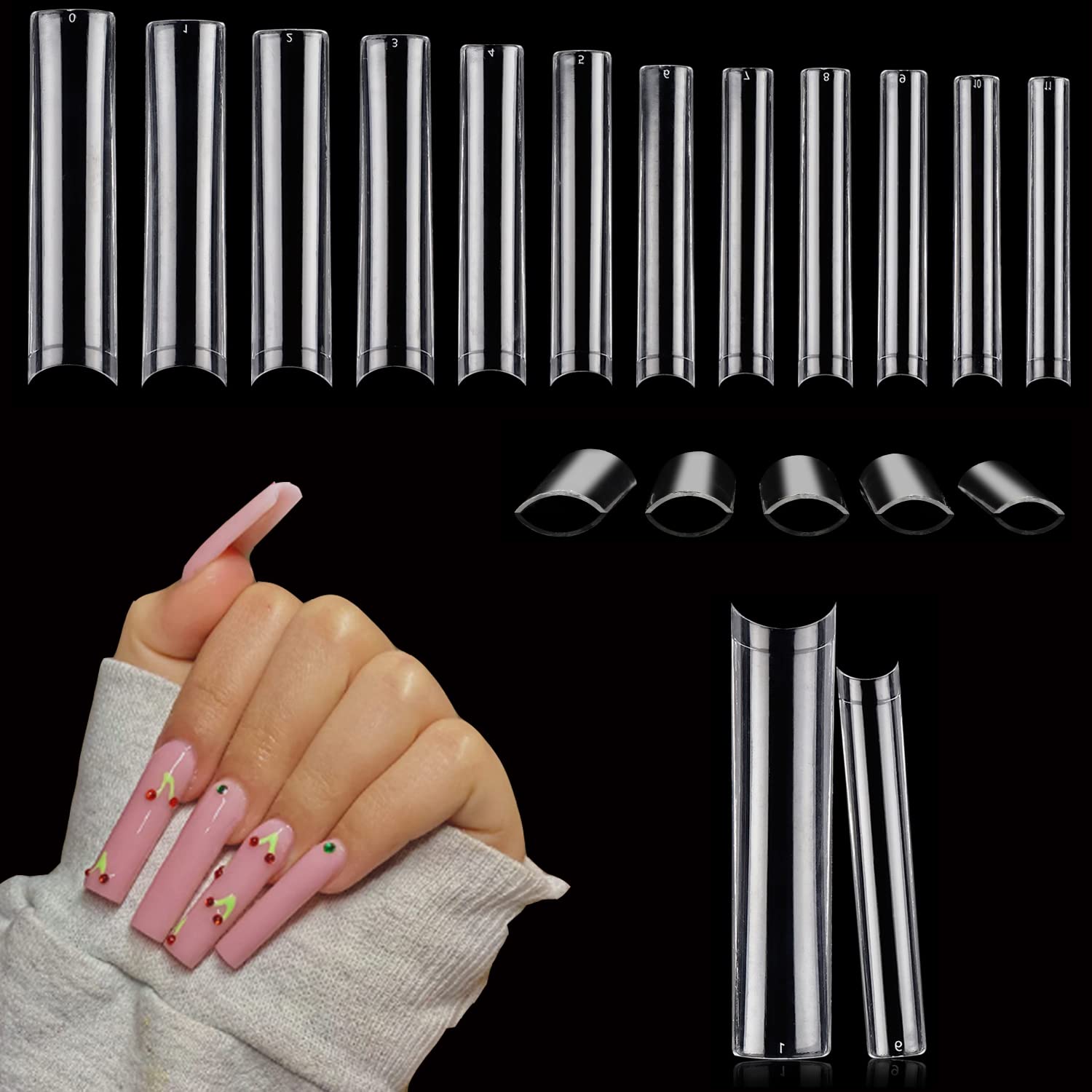 Nail Art Xxl - 100 шт./кор. XXL, очень прямые типсы