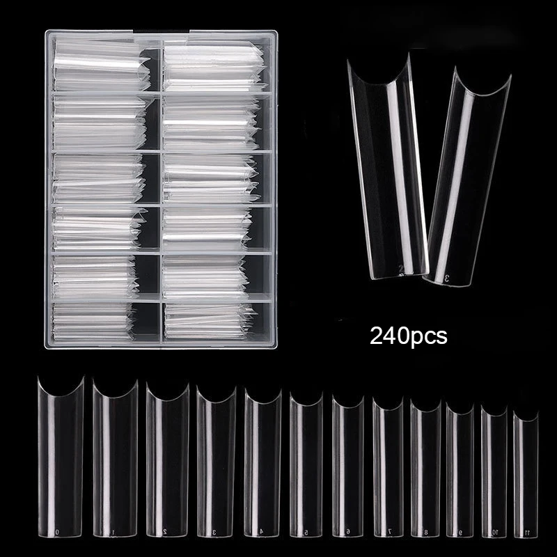 Nail Art Xxl - 240 шт./кор. XXL, очень прямые типсы