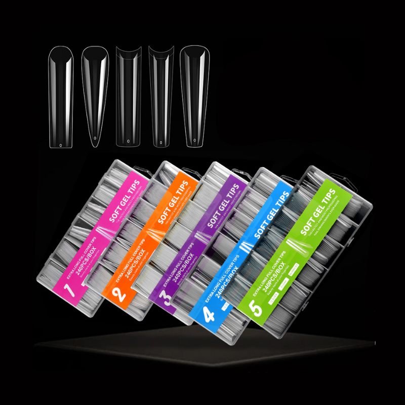 Nail Art Xxl - 240 шт. XXL накладные ногти супер