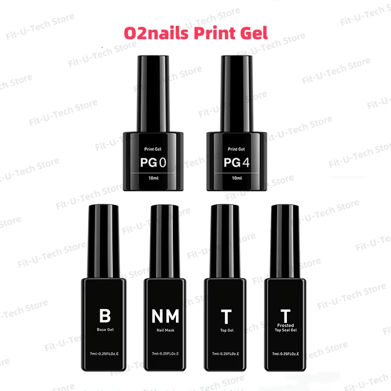 Peel Off Base Coat - O2nails Print Gel PG0 PG4 Принтер