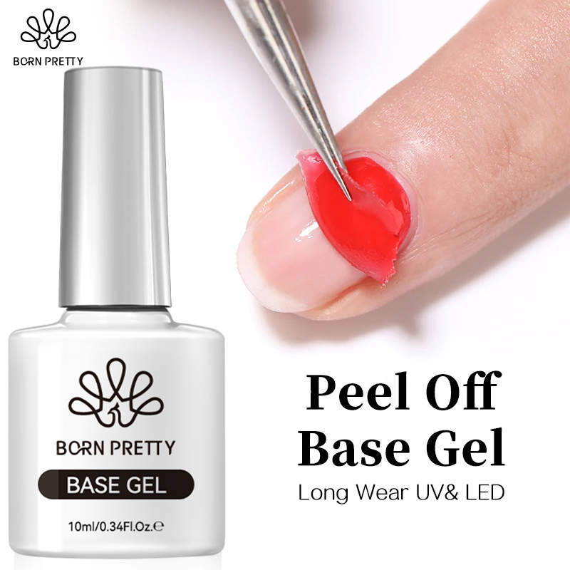 Peel Off Base Coat - BORN PRETTY Peel Off Base Gel