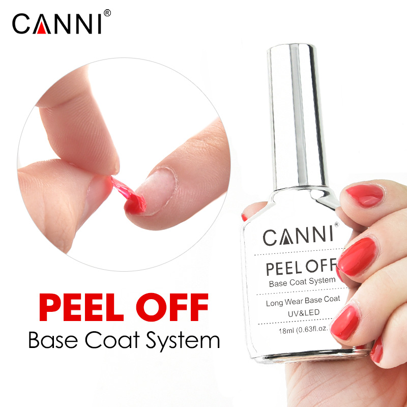 Набор CANNI 18 мл: базовое пок – обзор и цена Peel Off Base Coat
