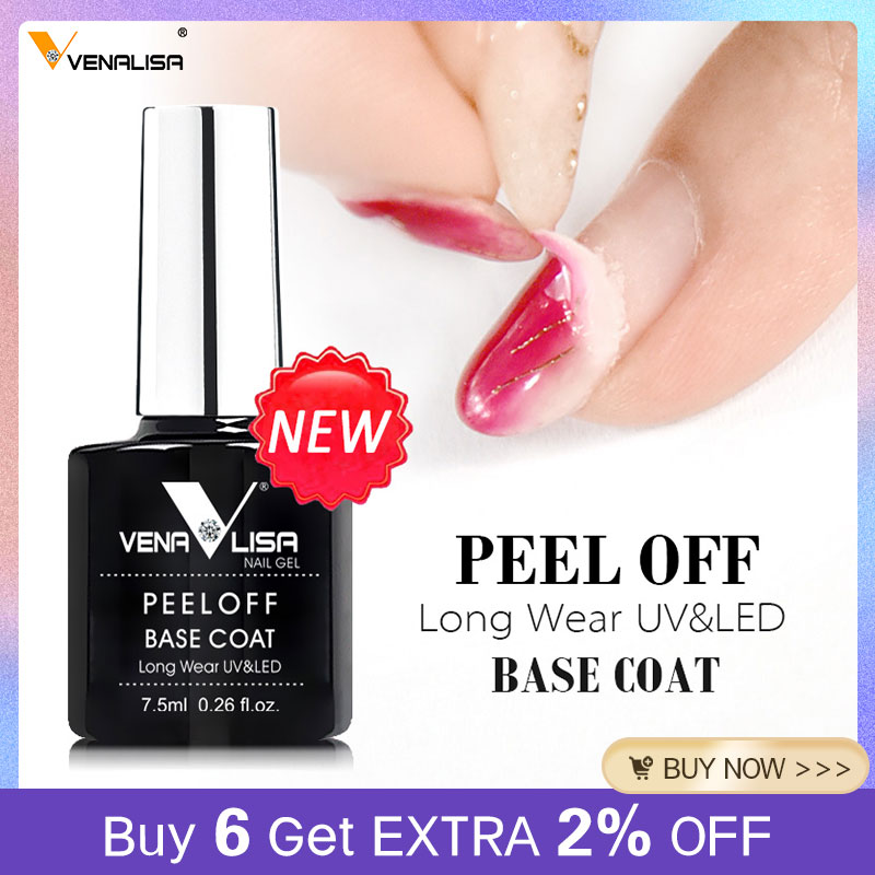 VENALISA TPO FREE Легкоснимаем – обзор и цена Peel Off Base Coat