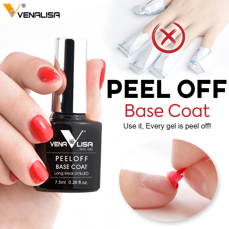 VENALISA TPO FREE Легкоснимаем – обзор и цена Peel Off Base Coat