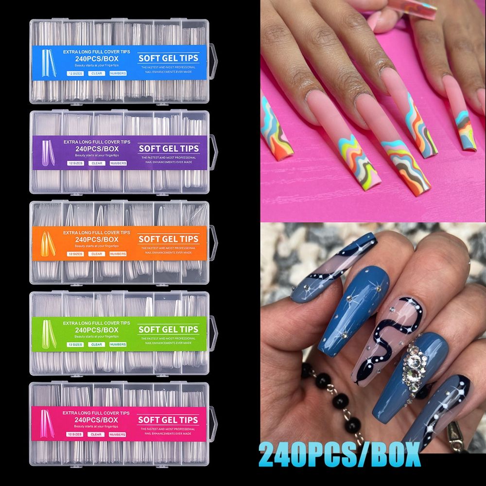 Искусственные ногти для наращи – обзор и цена Nail Art Xxl