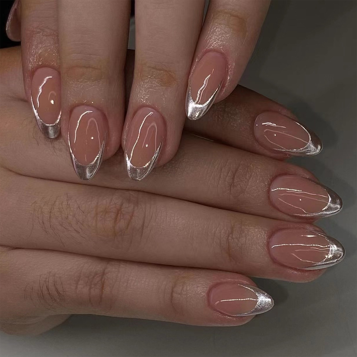 24 шт., простые зеленые францу – обзор и цена Nail Art Oval