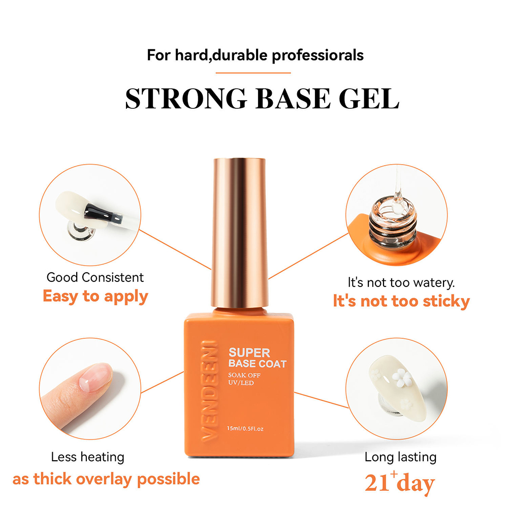 Vendeeni TPO HEMA FREE Суперба – обзор и цена Peel Off Base Coat