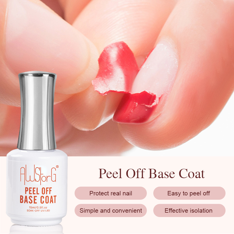 AWStorG 15ML Peel Off Base Coa – обзор и цена Peel Off Base Coat