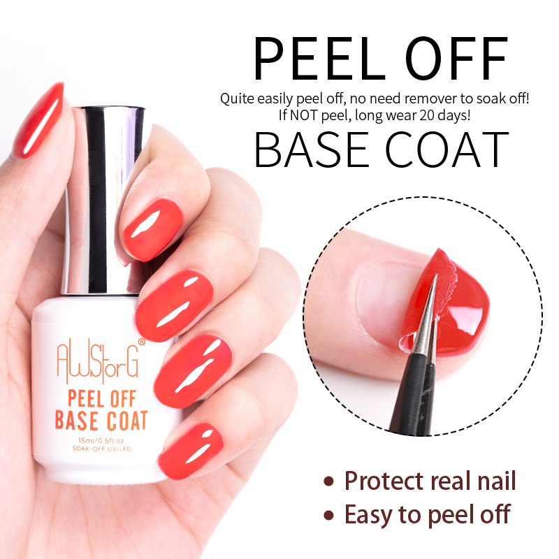 AWStorG 15ML Peel Off Base Coa – обзор и цена Peel Off Base Coat