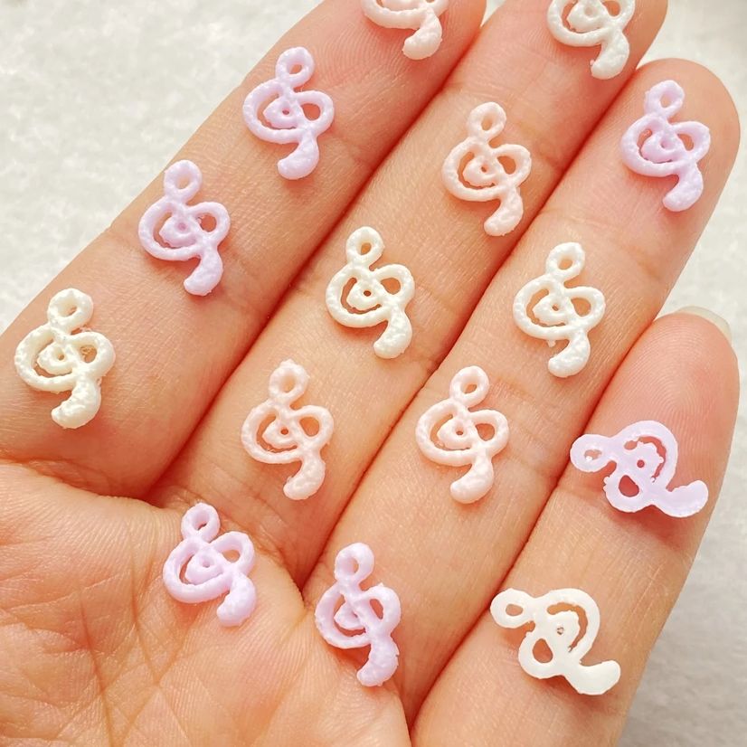 50 шт., смешанная смола, мини- – обзор и цена Nail Art Love