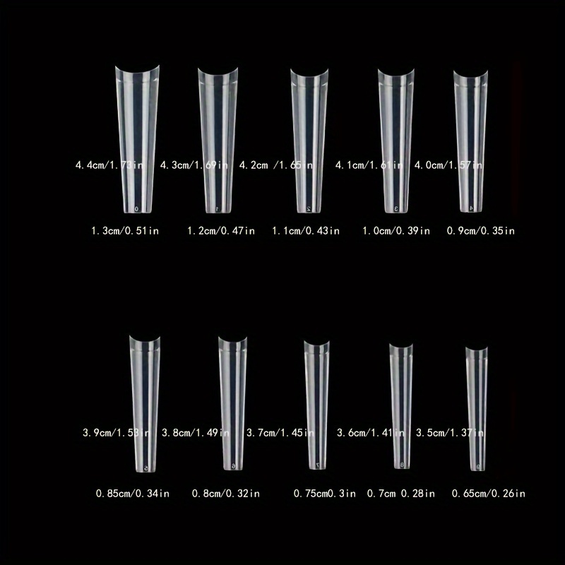 XXL Супер длинные кончики ногт – обзор и цена Nail Art Xxl