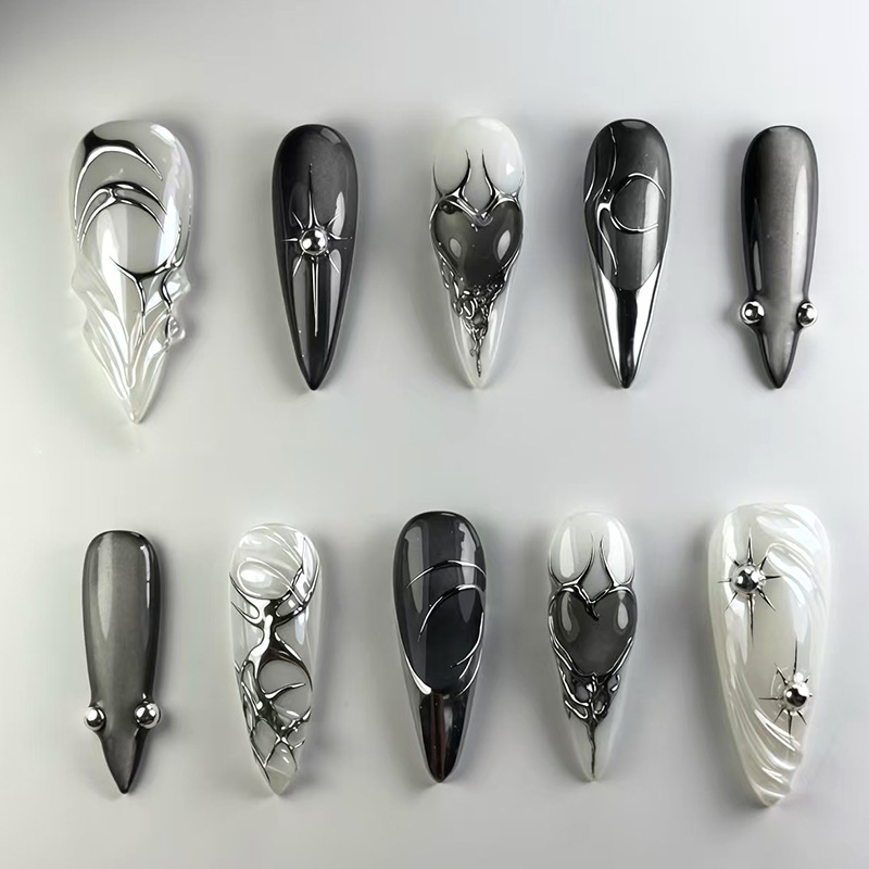 Набор из 24 зеленых французски – обзор и цена Nail Art Oval