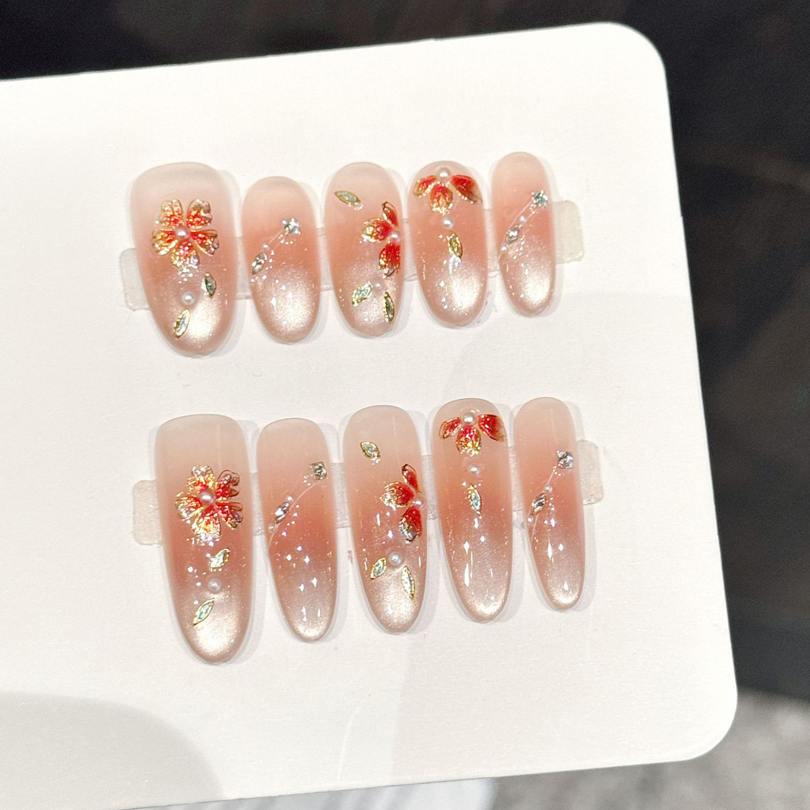 10 шт., накладные ногти ручной – обзор и цена Nail Art Oval